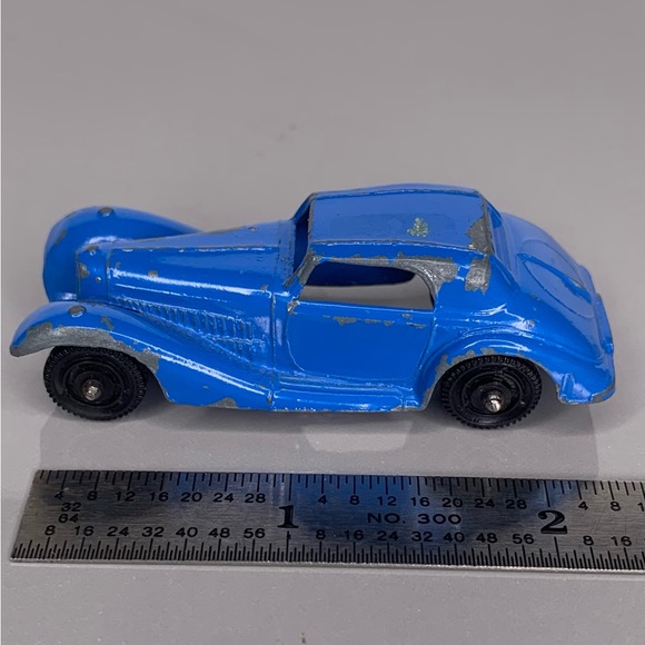 Tootsie Toy Mercedes Benz Coupe Blue - Picture 4 of 7